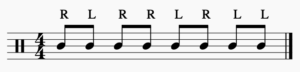 Paradiddle Drum Rudiment